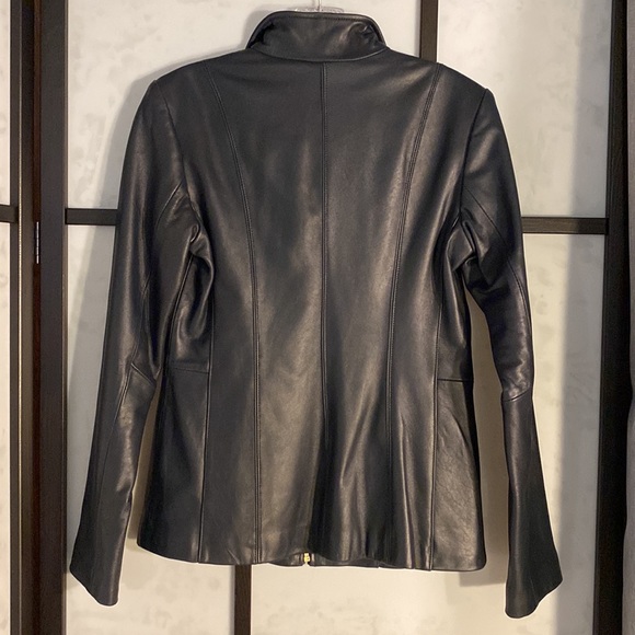 Cole Haan Leather Jacket - Picture 7 of 7